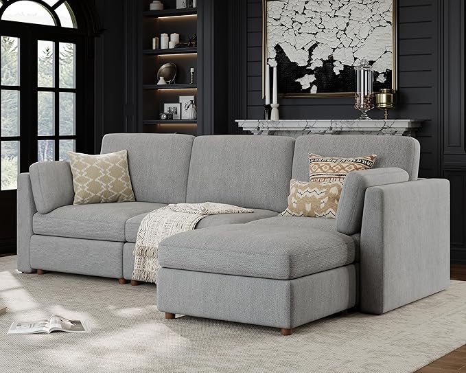 116'' Oversized Modular Sectional Sofa - Image 4