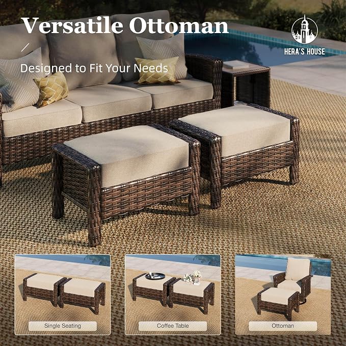 HERA'S HOUSE 8-Piece Patio Furniture Set - Image 8