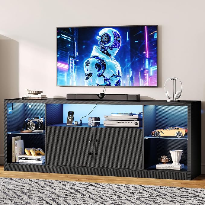 IRONCK TV Stand for TVs 80 inch - Image 2