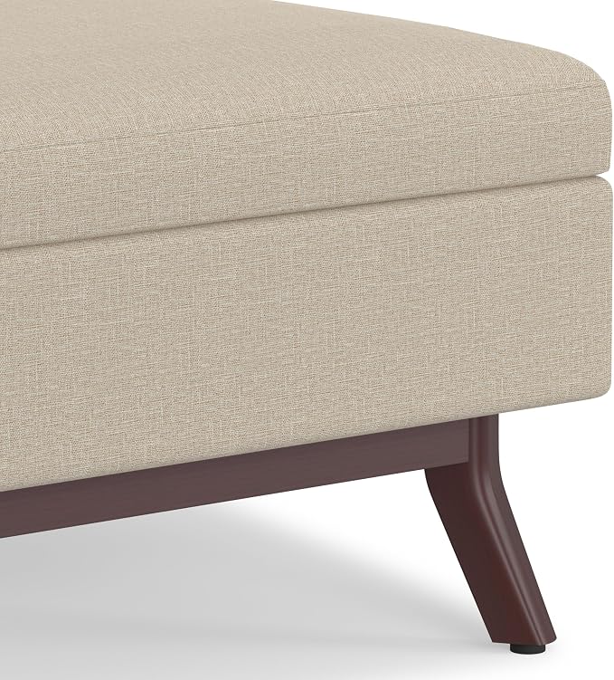 SIMPLIHOME Owen Coffee Table Storage Ottoman - Image 12