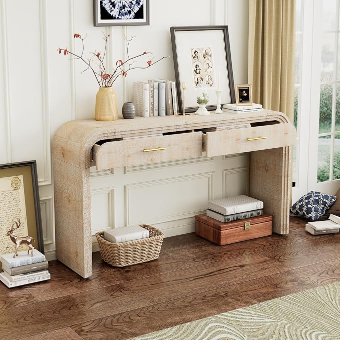 Harper & Bright Designs TREXM Unique Retro Silhouette Console Table - Image 4