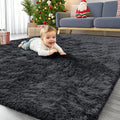 OLANLY 4x9 Area Rugs for Living Room Bedroom, Machine Washable Soft Fluffy by OLANLY