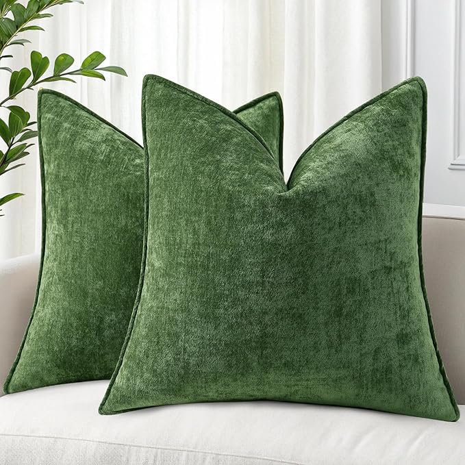 decorUhome Summer Couch Throw Pillow Covers 20x20 Set of 2, Decorative Soft by decorUhome