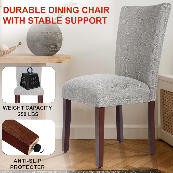 HomePop Classic Parsons Dining Chair - Image 4
