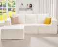 Hobestluk Modular Sectional Sofa Memory Foam Couch Oversized Sectional Sofa by YourHomeDeservesMore