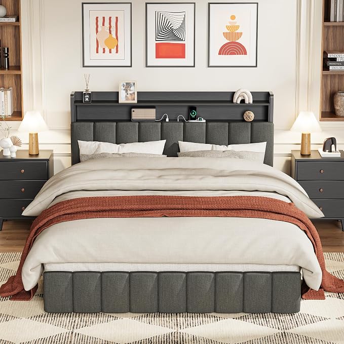 PRAISUN Bed Frame Queen Size - Image 8