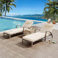 GarveeLife 2-Piece Rattan Patio Folding Chaise Lounge, 5-Position Adjustable by GarveeLife