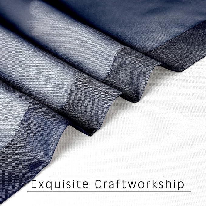 OVZME Sheer Curtains 45 inches Long - Image 6