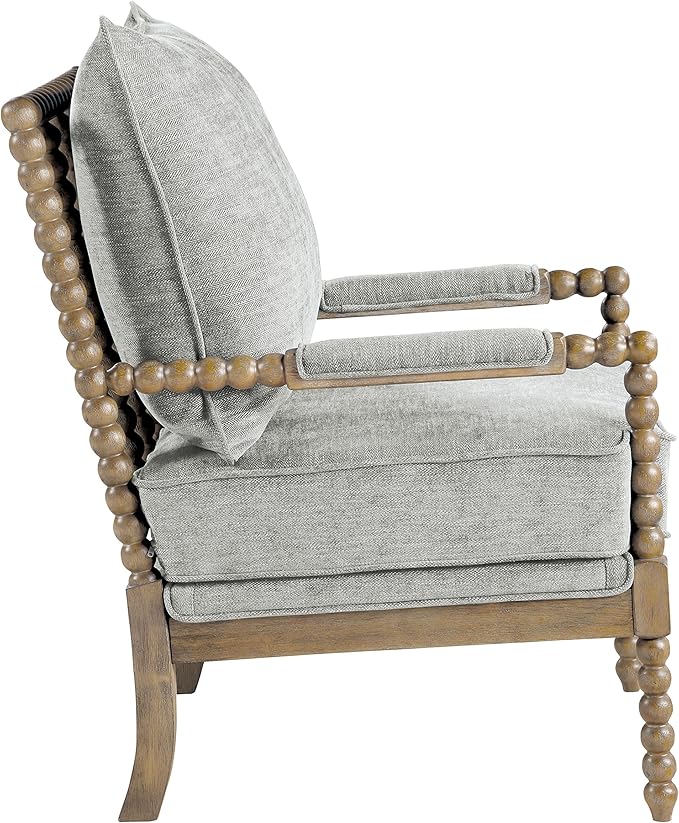 OSP Home Furnishings Fletcher Spindle Accent Chair - Image 4