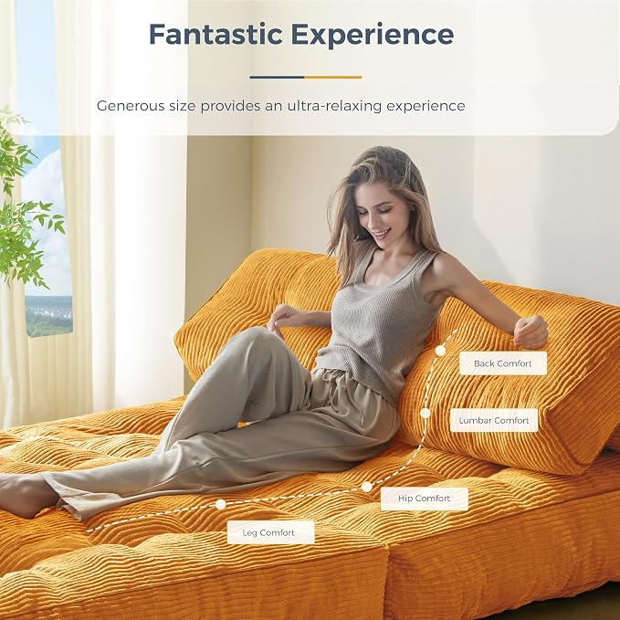 MAXYOYO Folding Sofa Bed, Convertible Sleeper Chair - Image 3