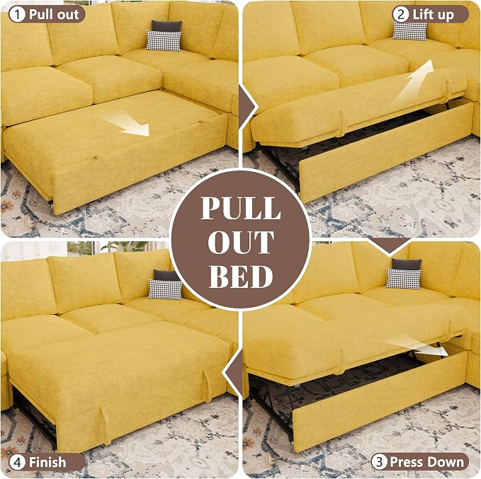 85 Inch Modular Sectional Sofa - Image 7