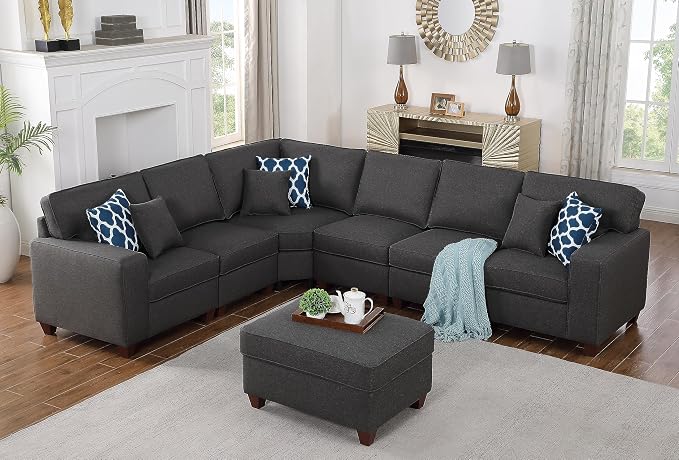 Ball & Cast 116" L-Shaped Sectional Couch - Image 2