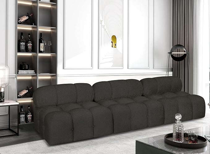 Meridian Furniture 611Brown-S102B Ames Collection Modern | Contemporary Modular - Image 2