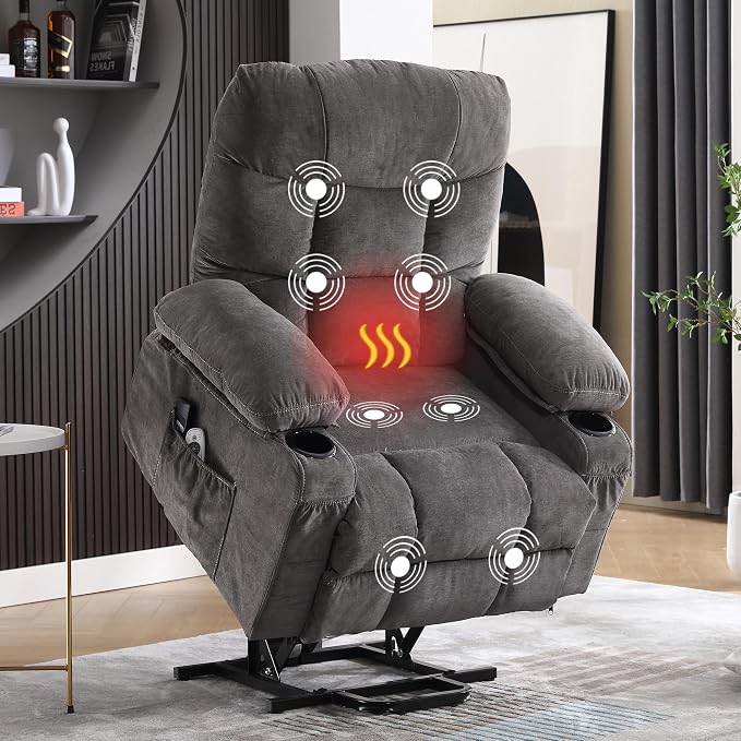MAHOMICO Power Lift Recliner Chair by MAHOMICO