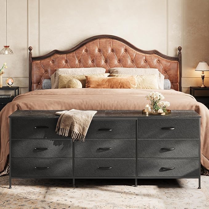 Huuger 63 Inch Dresser for Bedroom, Dresser for Closet - Image 2