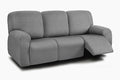 ULTICOR 8-Pieces Recliner Sofa Covers, Yarn Dyed Stretch Reclining Couch Covers by ULTICOR
