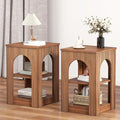 weselon End Table Set of 2, Mid-Century Modern Side Table by WelcometoFurnitureSalon