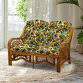 Malibu Lounge Loveseat Sofa Natural Rattan Wicker Handmade Design by Wickerix