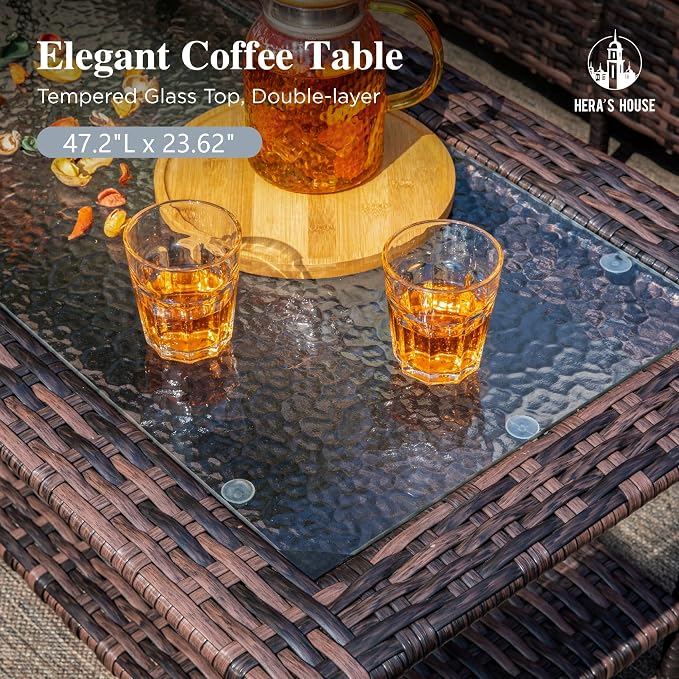 HERA'S HOUSE Patio Furniture Set - Image 7