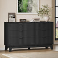 BORNOON 53" Long Dresser for Bedroom, 6-Drawer Dresser by BORNOON