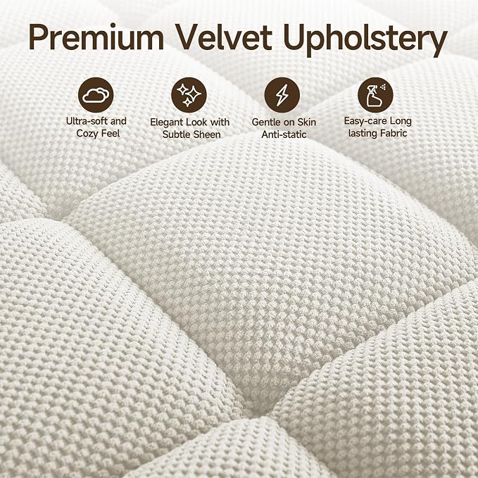oaaktu Single Modern Comfy Upholstered Chaise Lounge Sofa Chair - Image 7