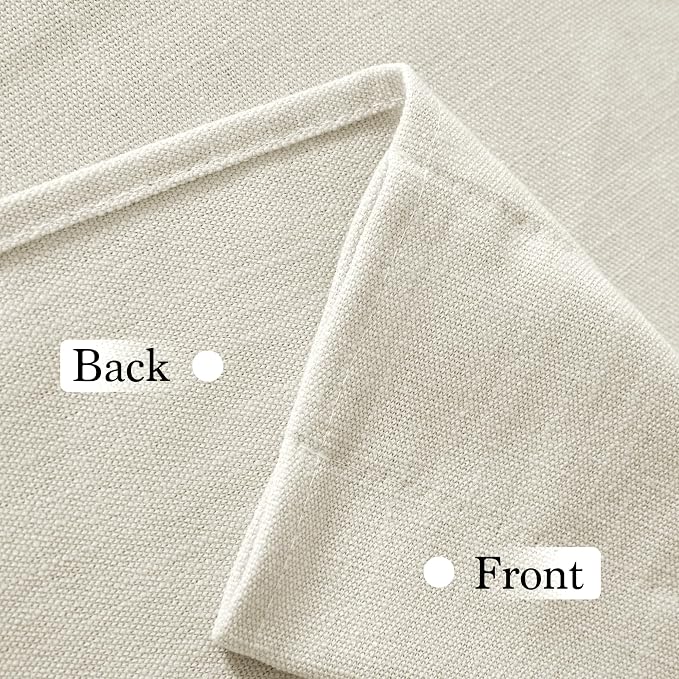 RYB HOME Cafe Curtains 24 inches Length, 2 Panels Kitchen Curtains and Valances - Image 3