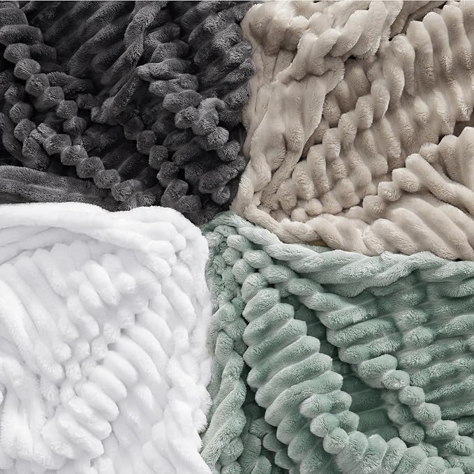 Bedsure GentleSoft White California King Size Blanket - Image 7