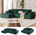 108” Modular Sectional Sofa, Cloud Sectional Couch by Weture