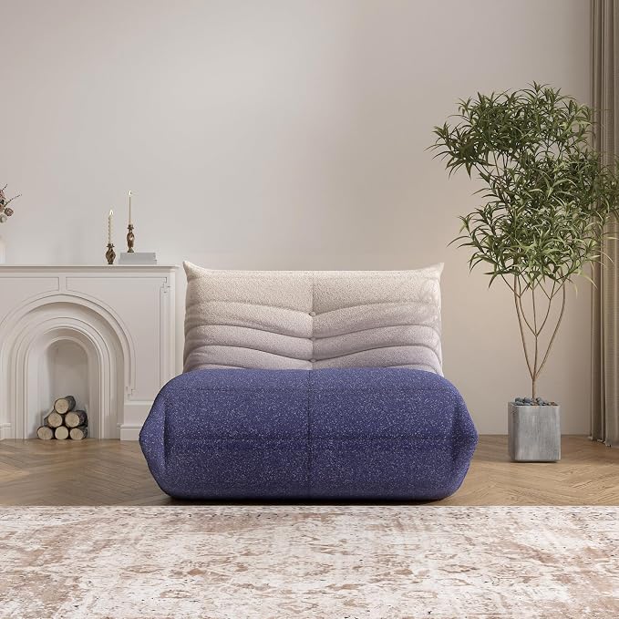 Bean Bag Chair, Fireside Chair Bean Bag Sofa Large Bean Bag Chair - Image 4
