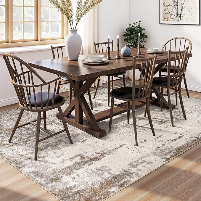 UERMEI 9x12 Area Rug Living Room Rugs - Image 6