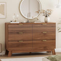 Xixini Fluted Dresser for Bedroom by Xixini