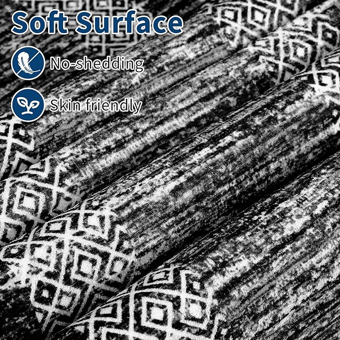 GarveeHome Washable Runner Rug 2x6 Modern Hallway Rug Non Slip Entryway Runner - Image 4