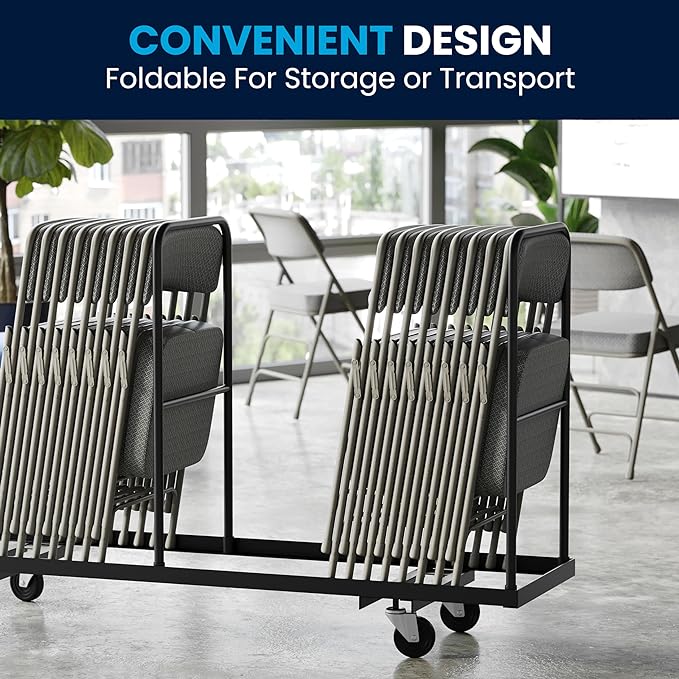 Flash Furniture Hercules Series Metal Folding Chairs - Image 5
