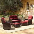 HILLGA 6-Piece Luxury Patio Furniture Set by HILLGA