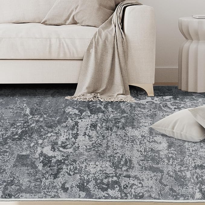 5x8 Area Rugs for Living Room Rug Washable: Abstract Rug for Dining Room - Image 9