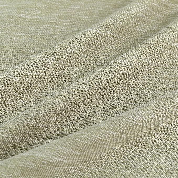 MYSKY HOME Patio Sage Curtains for Sliding Door, Living Room Curtains & Drapes - Image 6