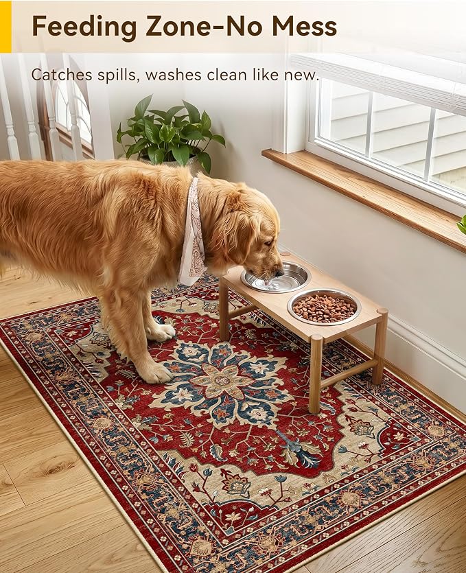 RELEANY Area Rugs 2'x3' Kitchen Rugs Entry Rug Small Rugs - Image 2