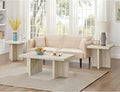 Roundhill Furniture Mchome 3-Piece Coffee Table Set, Coffee Table and Two End by RoundhillFurniture