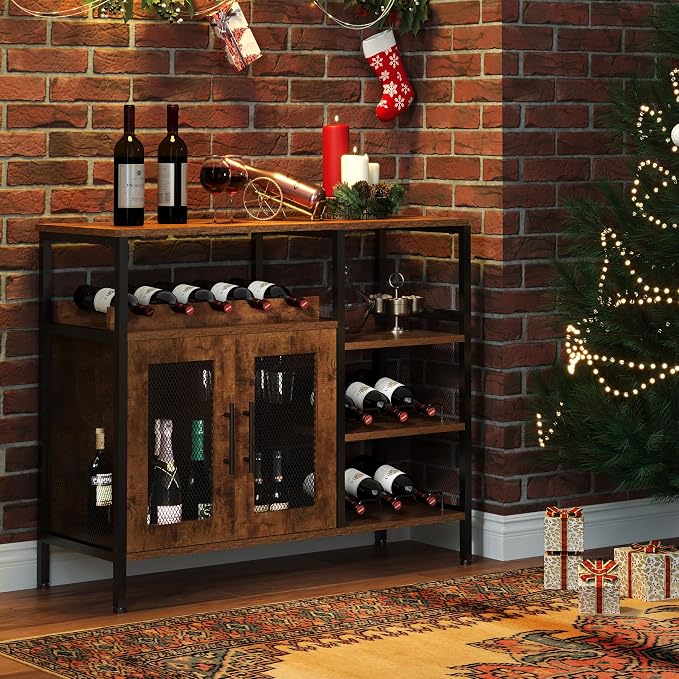 X-cosrack Wine Bar Rack Cabinet - Image 9