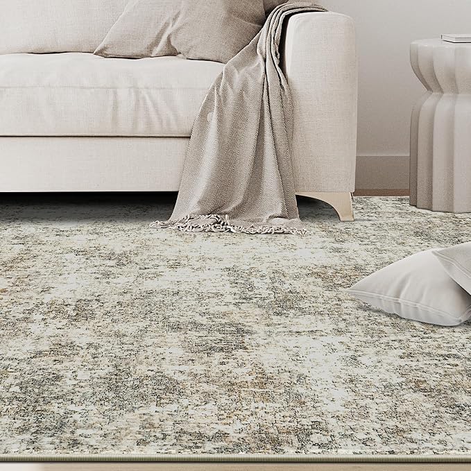 8x10 Area Rugs for Living Room Rug Washable: Abstract Large Rug for Dining Room - Image 9