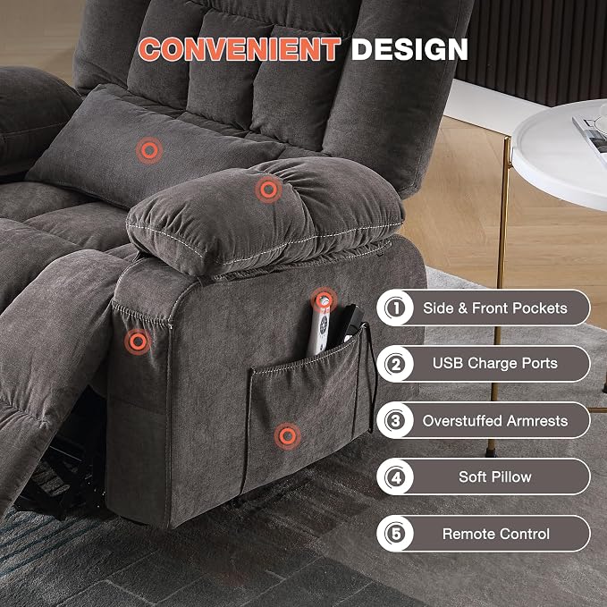 MAHOMICO Power Lift Recliner Chair - Image 7