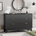 Xixini Fluted Dresser for Bedroom by Xixini