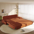 KEIKI 94.5" King Size 3-in-1 Convertible Sofa Bed, Pull-Out Sleeper Couch by KEIKI