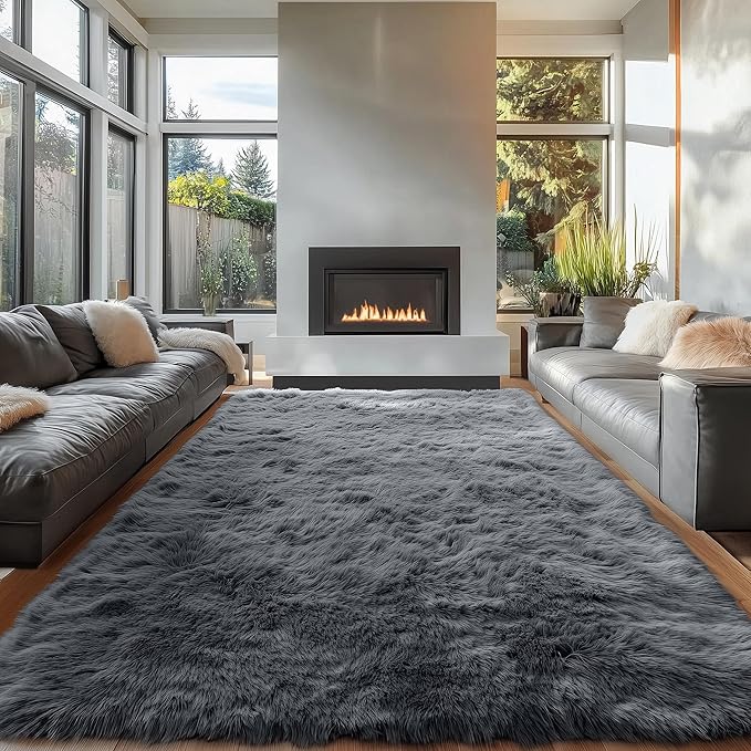 OLANLY 6x11 Machine Washable Large Area Rugs - Image 3