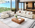 SUNSHINE VALLEY Sofa and Loveseat Set, Oversized Corduroy Modular Love seat and by SUNSHINEVALLEY