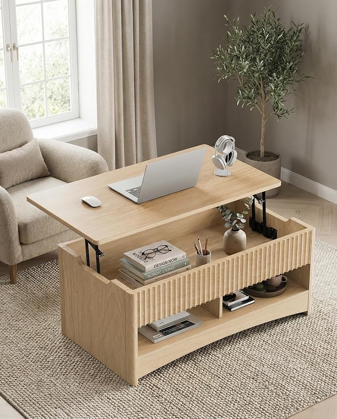 Marsail Lift Top Coffee Table - Image 6