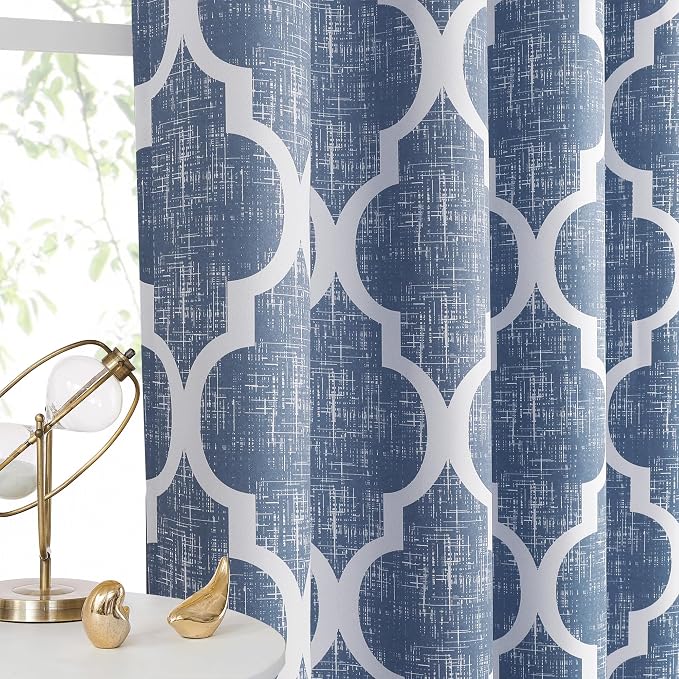 Beauoop 100% Blackout Curtains 54 Inches Long 2 Panels - Image 6
