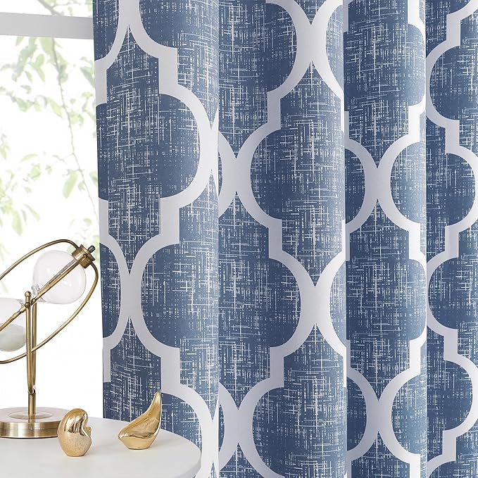 Beauoop 100% Blackout Curtains 63 Inches Long 2 Panels - Image 6