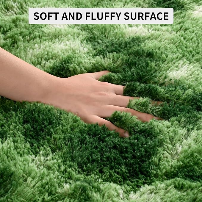 Tepook Fluffy Large Rugs for Living Room, Area Rug 6x9 Soft Carpet for Bedroom - Image 7