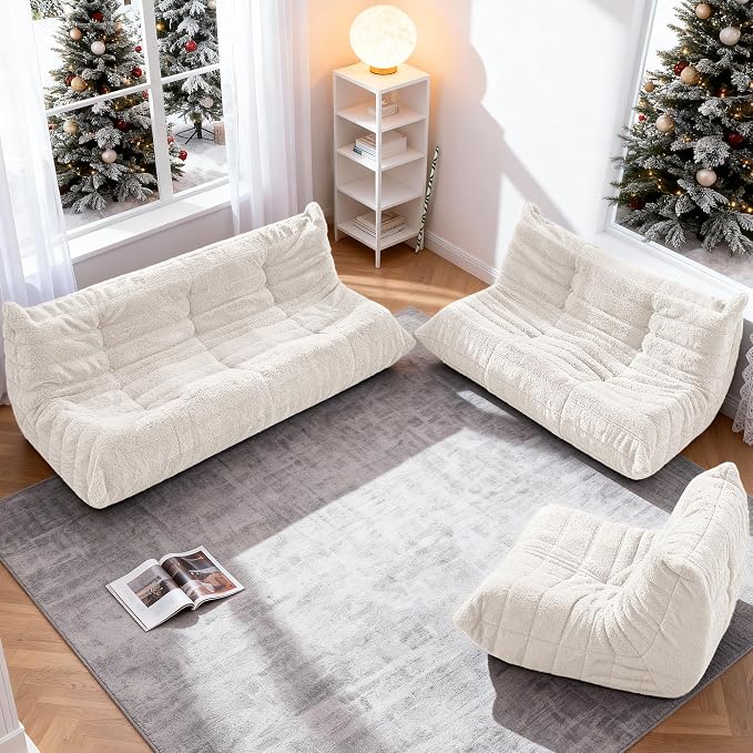 Bean Bag Loveseat Chair Big Sofa Beanbag Chair - Image 8